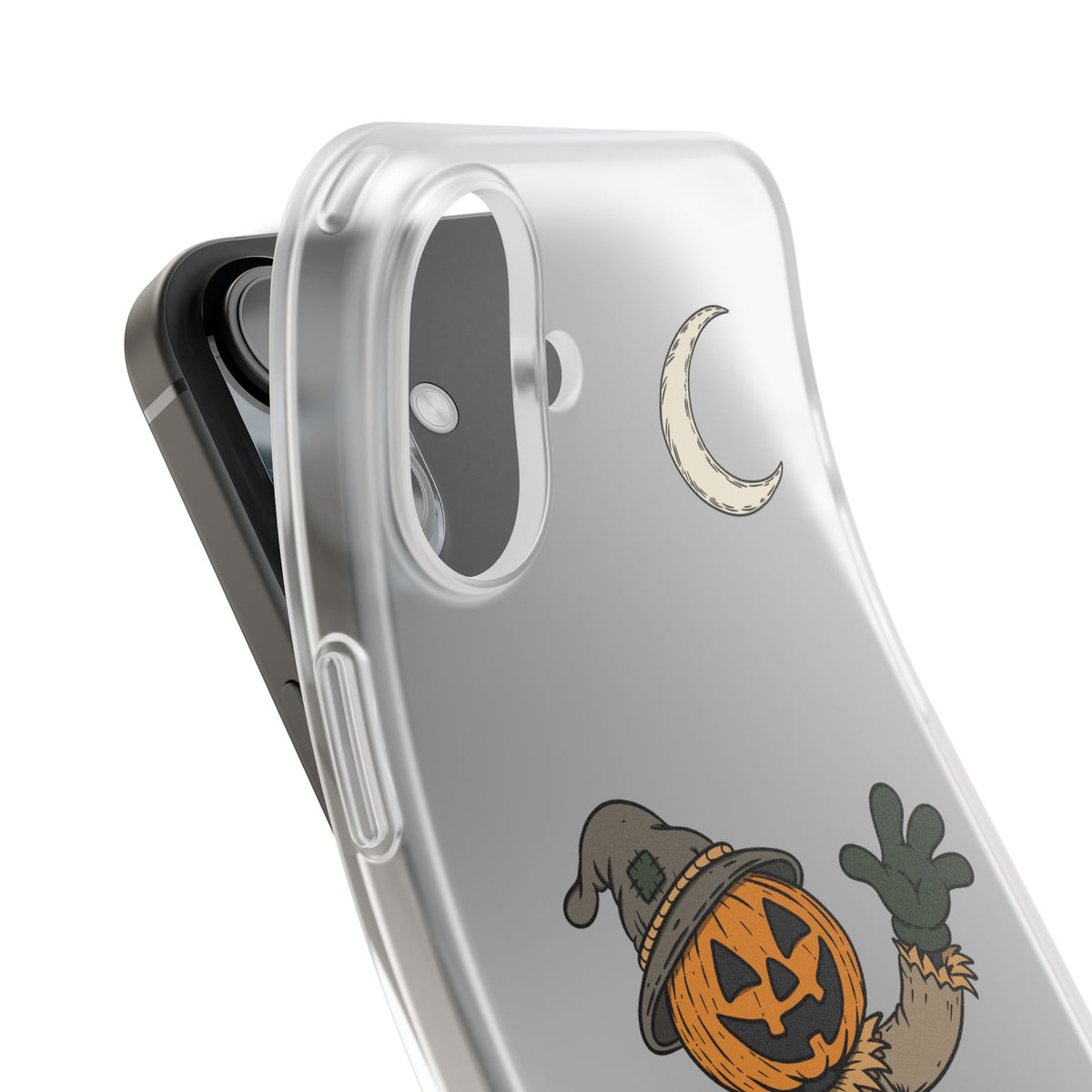 Pumpkin Head Scarecrow Phone Case — Scarecrow Flexi Case