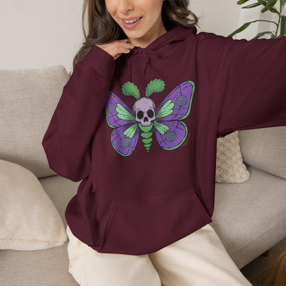 Skull Moth - Unisex Hoodie