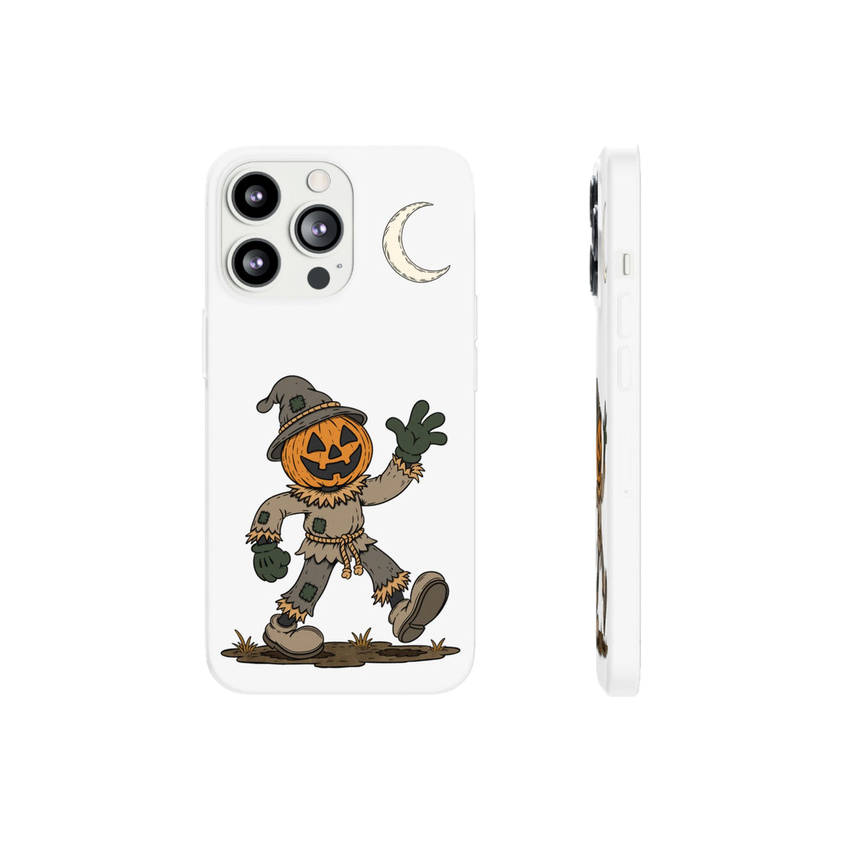 Pumpkin Head Scarecrow Phone Case — Scarecrow Flexi Case