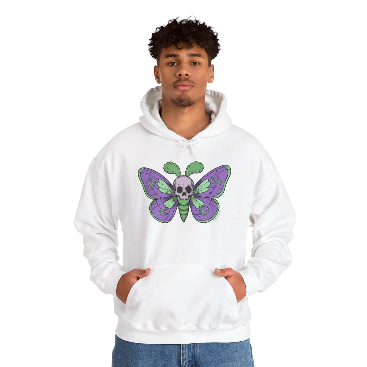 Skull Moth - Unisex Hoodie