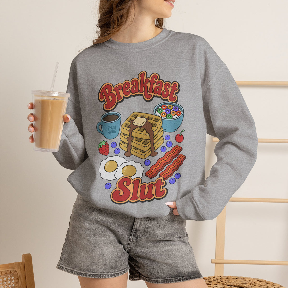 "Breakfast Slut" - Unisex Sweatshirt