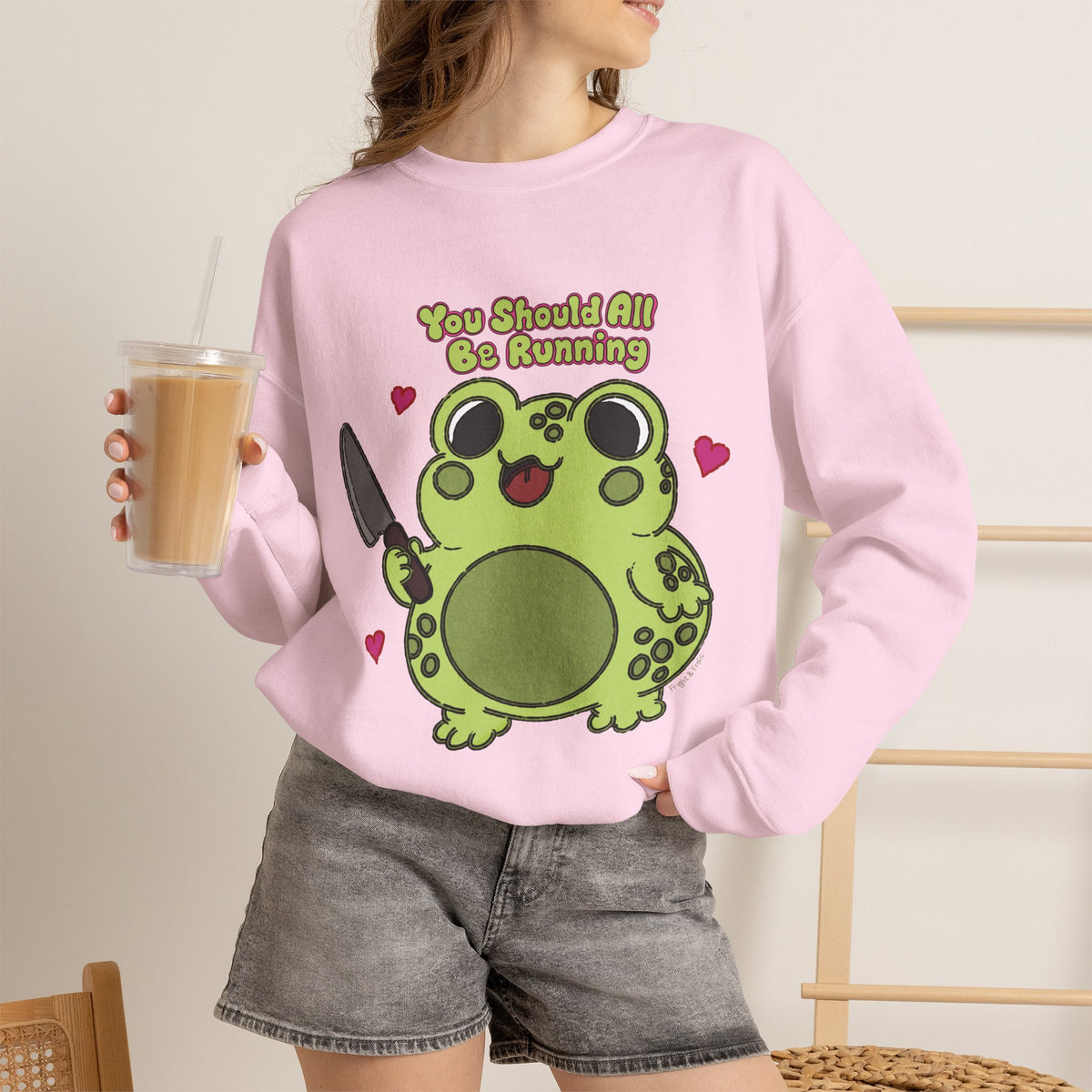 "You Should All Be Running" - Unisex Sweatshirt