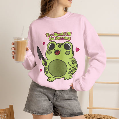 "You Should All Be Running" - Unisex Sweatshirt