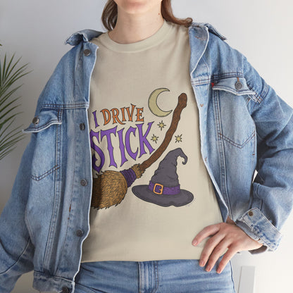 "I Drive Stick Witch" - Unisex T-Shirt