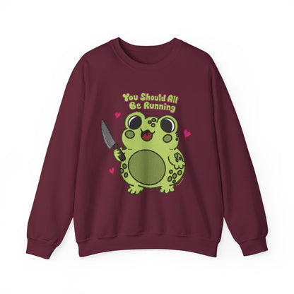 "You Should All Be Running" - Unisex Sweatshirt