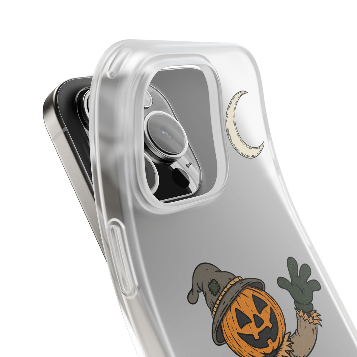 Pumpkin Head Scarecrow Phone Case — Scarecrow Flexi Case
