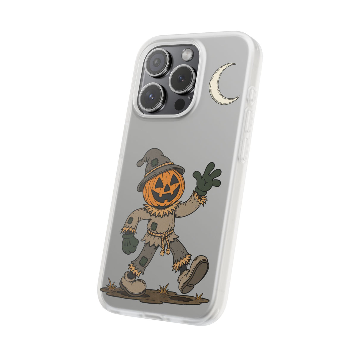 Pumpkin Head Scarecrow Phone Case — Scarecrow Flexi Case