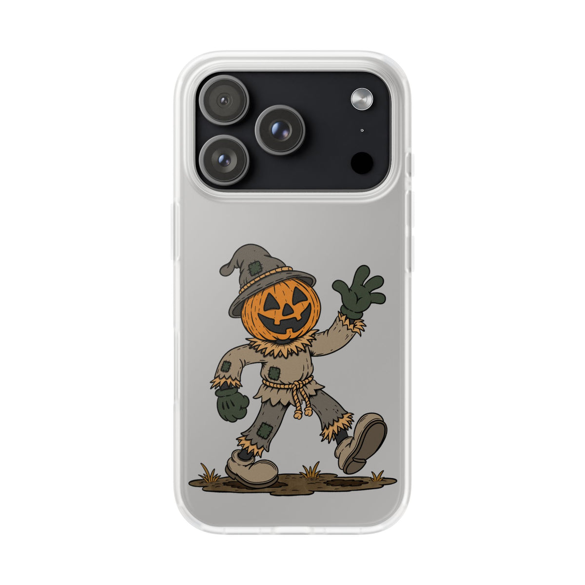 Pumpkin Head Scarecrow Phone Case — Scarecrow Flexi Case