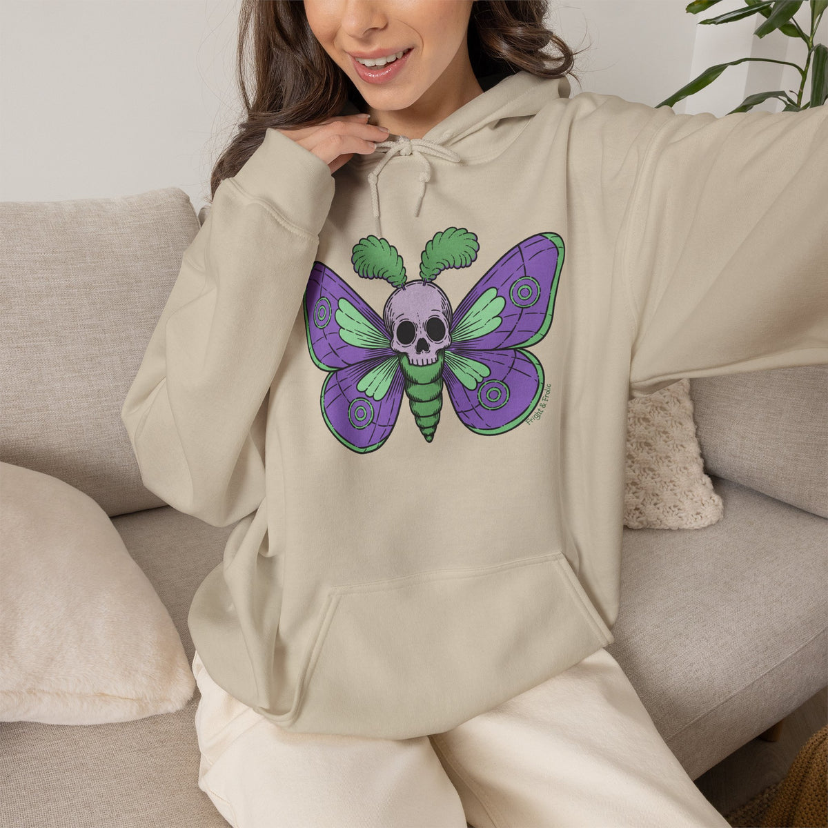 Skull Moth - Unisex Hoodie