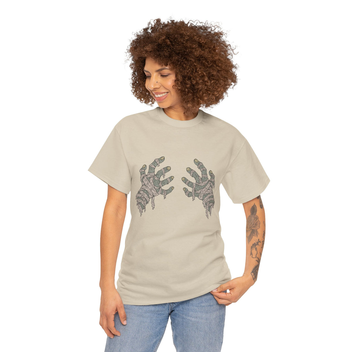 Mummy Hand Bra - Unisex T-Shirt