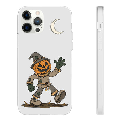 Pumpkin Head Scarecrow Phone Case — Scarecrow Flexi Case