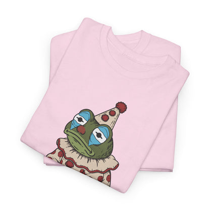 Clown Frog Unisex T-Shirt – Melancholy Circus Frog Graphic Tee