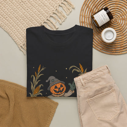 Pumpkin Head Scarecrow - Unisex Tshirt