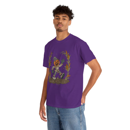 Pumpkin Head Scarecrow - Unisex Tshirt