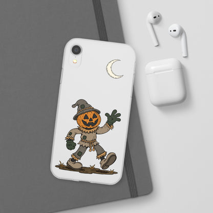 Pumpkin Head Scarecrow Phone Case — Scarecrow Flexi Case