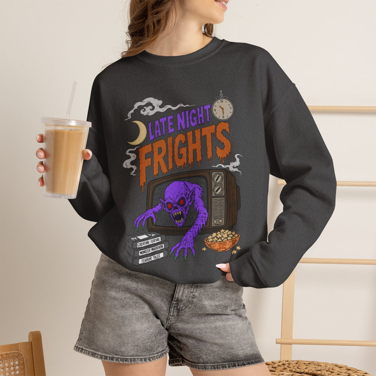 "Late Night Frights" - Unisex Sweatshirt