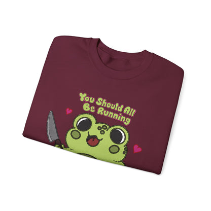 "You Should All Be Running" - Unisex Sweatshirt
