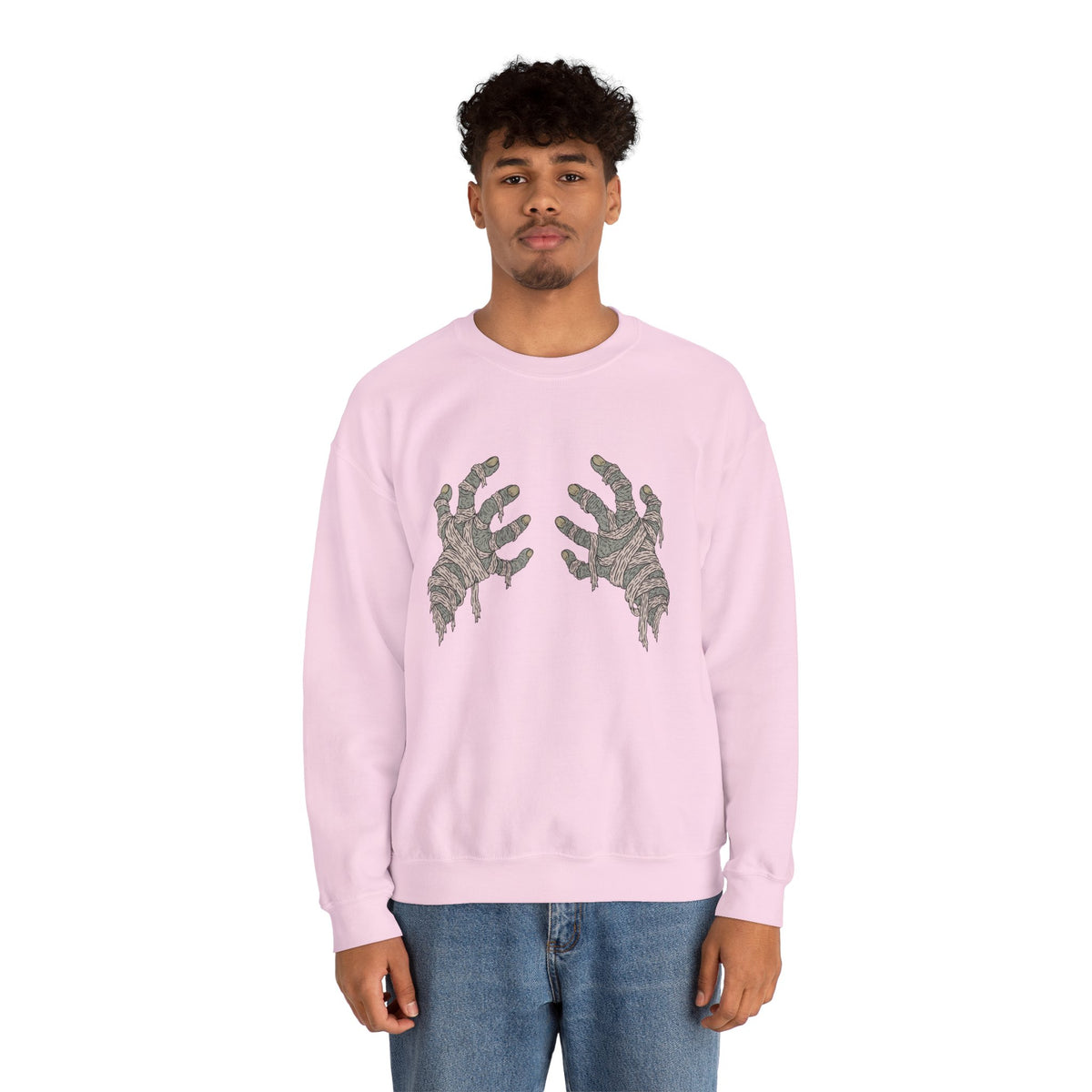 Mummy Hand Bra - Unisex Sweatshirt