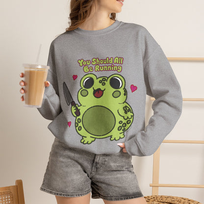 "You Should All Be Running" - Unisex Sweatshirt