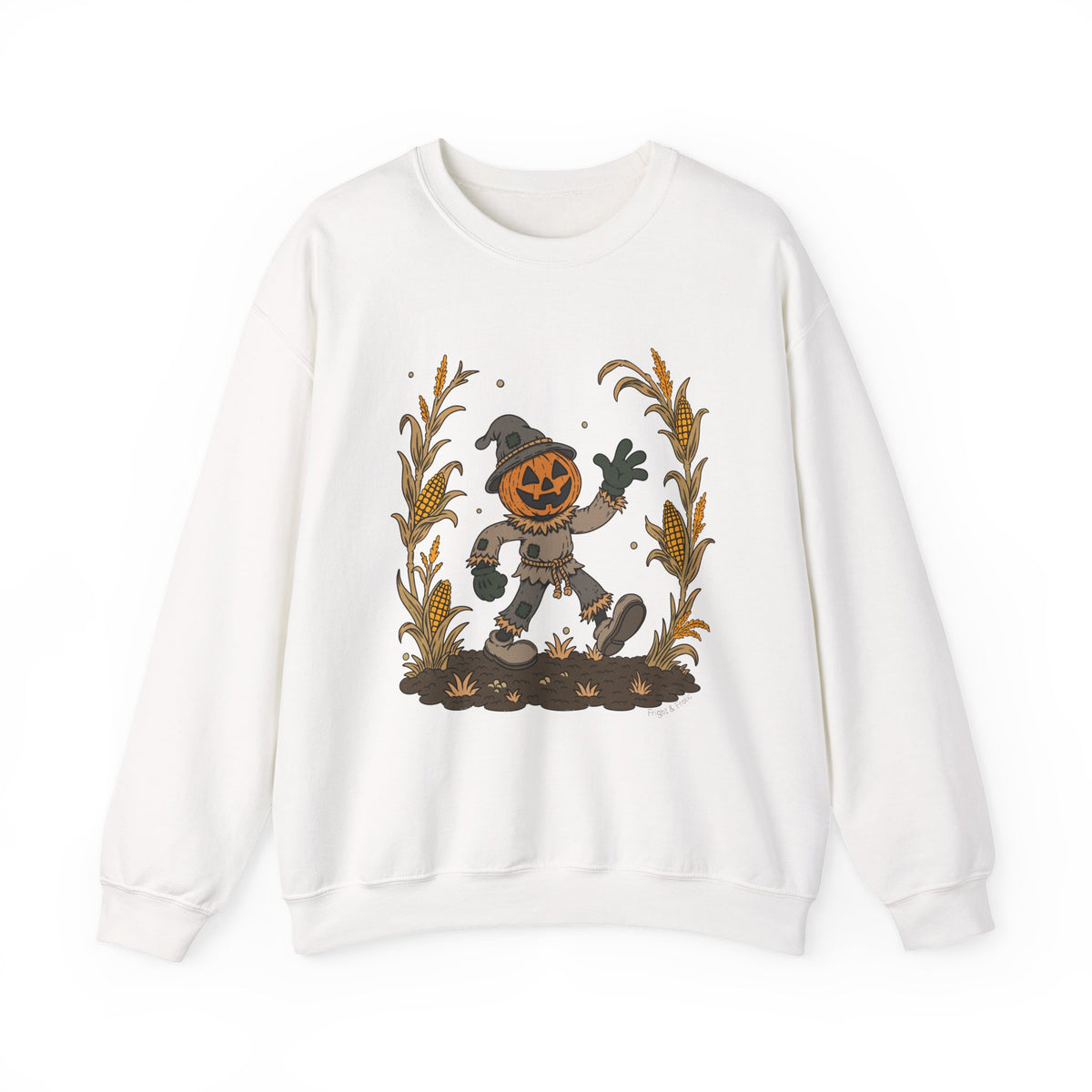 Pumpkin Head Scarecrow - Unisex Sweatshirt
