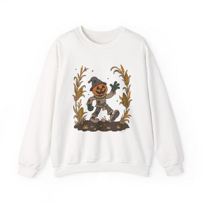 Pumpkin Head Scarecrow - Unisex Sweatshirt
