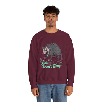 "Adopt Don't Shop" - Unisex Sweatshirt