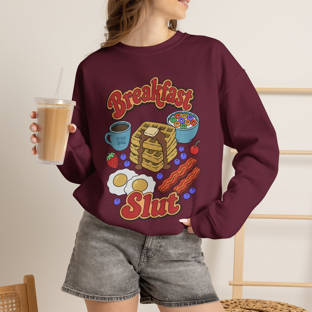 "Breakfast Slut" - Unisex Sweatshirt