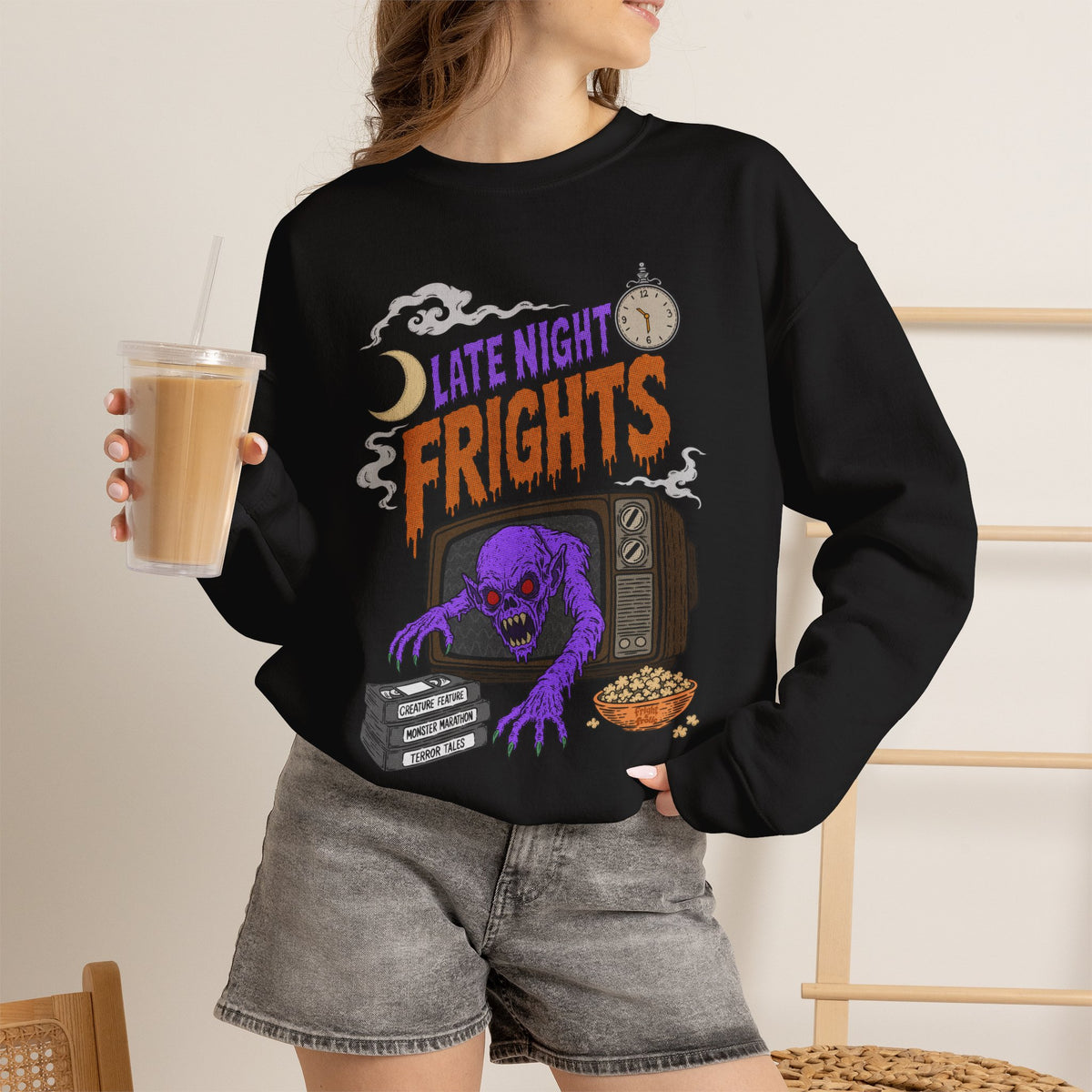 "Late Night Frights" - Unisex Sweatshirt