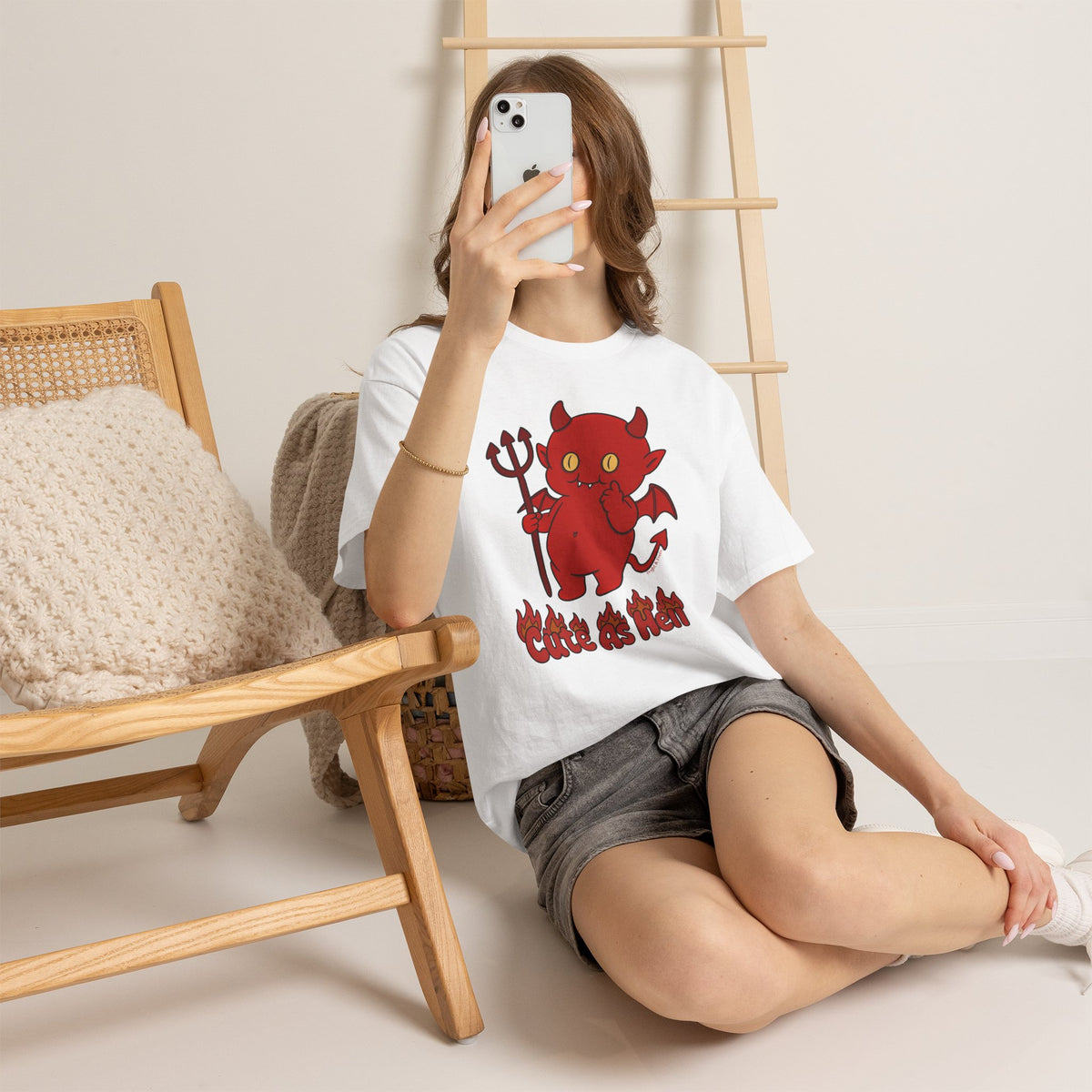 "Cute As Hell" Unisex T-shirt