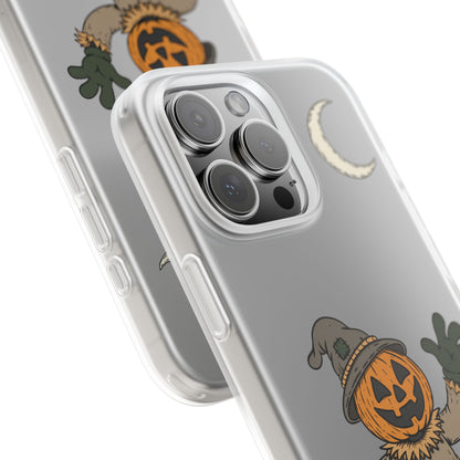 Pumpkin Head Scarecrow Phone Case — Scarecrow Flexi Case
