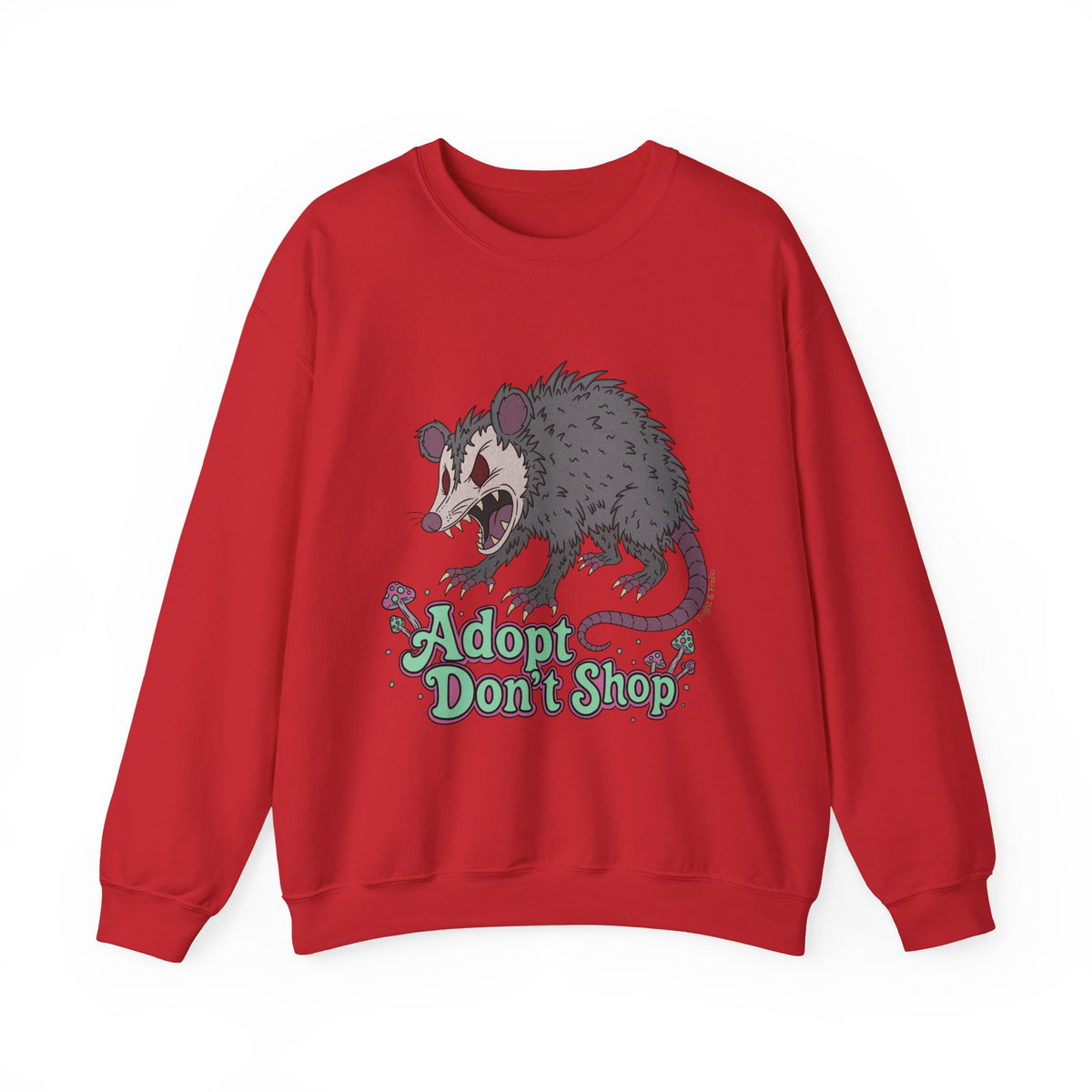 "Adopt Don't Shop" - Unisex Sweatshirt