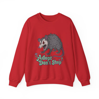 "Adopt Don't Shop" - Unisex Sweatshirt
