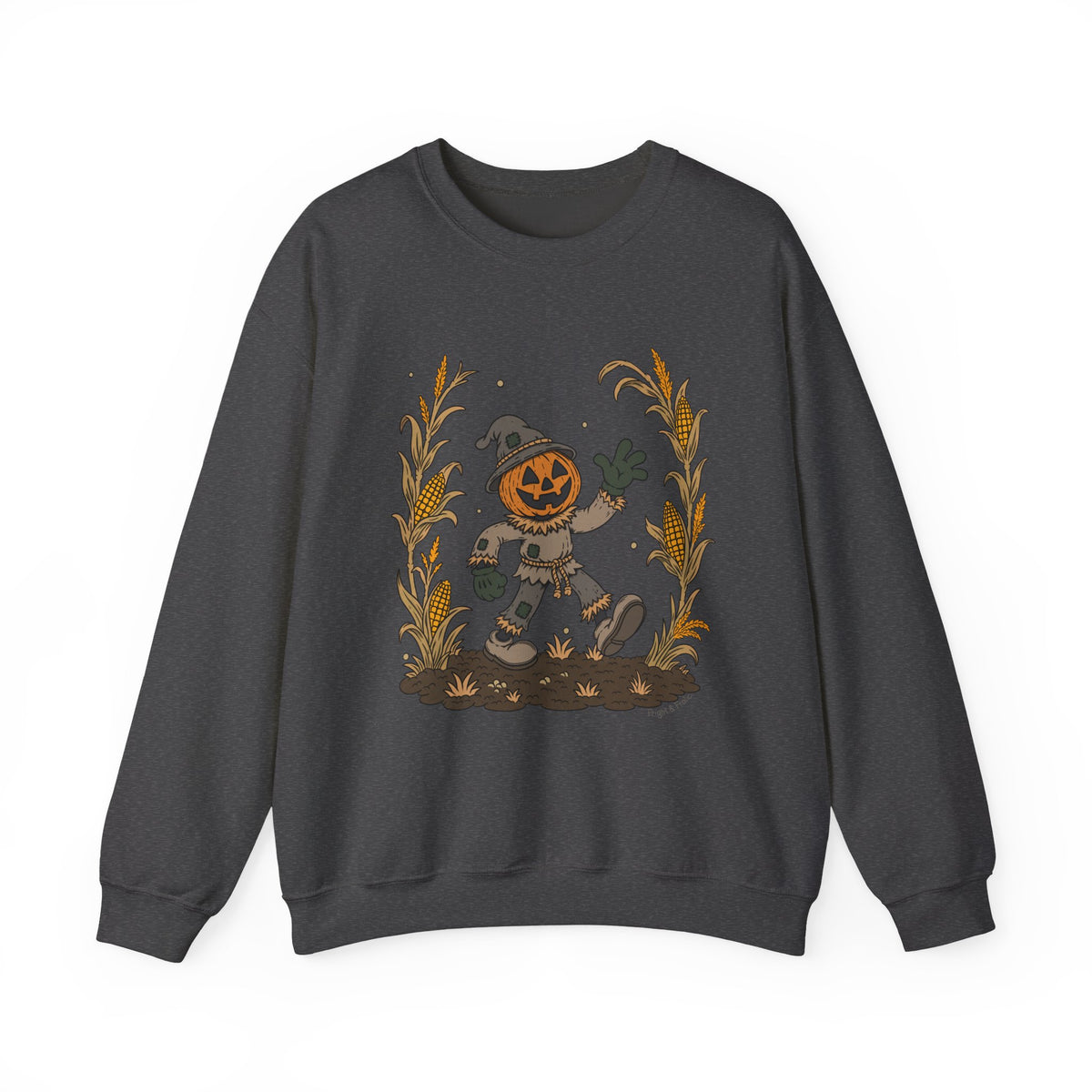 Pumpkin Head Scarecrow - Unisex Sweatshirt