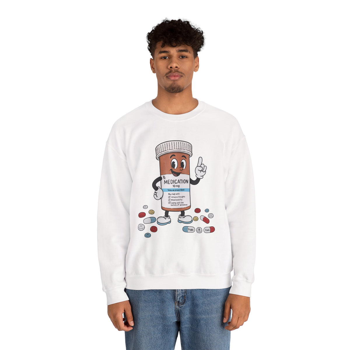 Medication Mascot - Unisex Sweatshirt