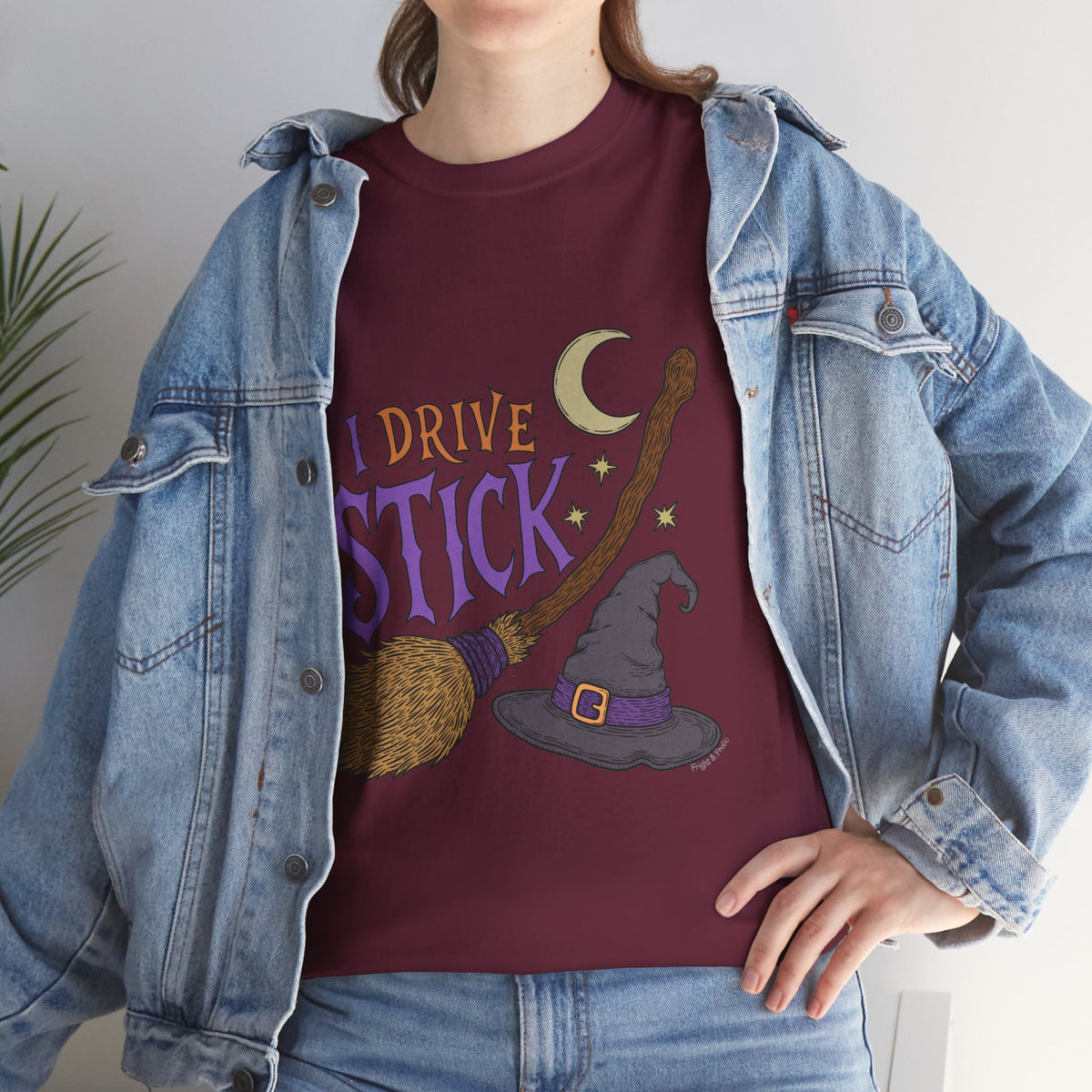 "I Drive Stick Witch" - Unisex T-Shirt