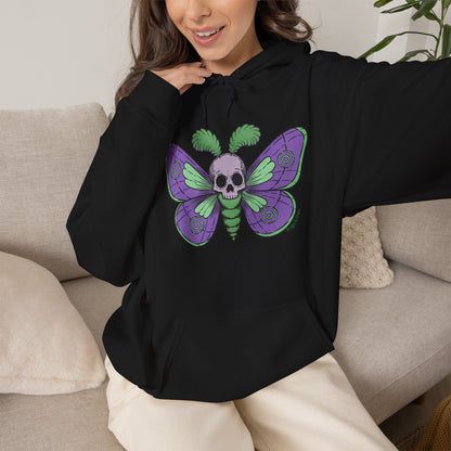 Skull Moth - Unisex Hoodie