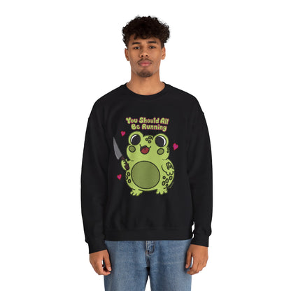 "You Should All Be Running" - Unisex Sweatshirt