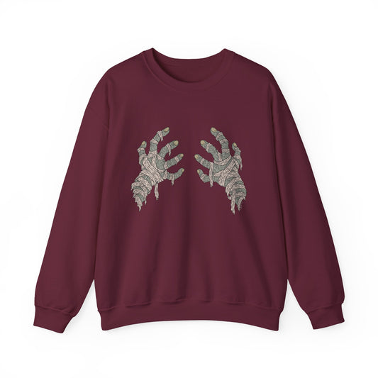 Mummy Hand Bra - Unisex Sweatshirt