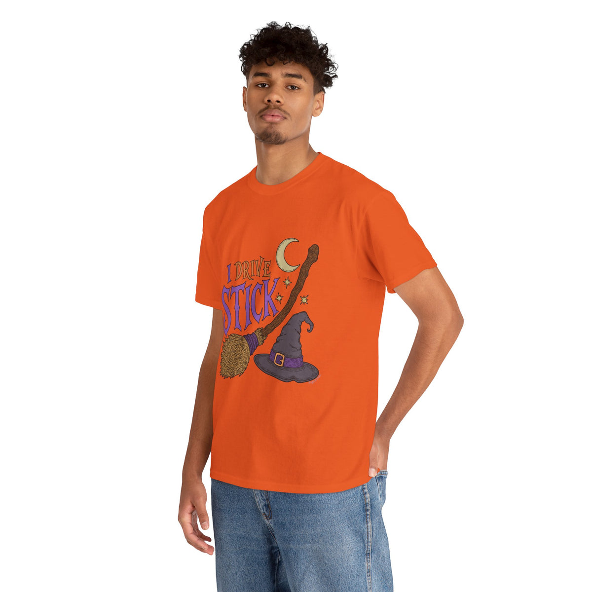"I Drive Stick Witch" - Unisex T-Shirt