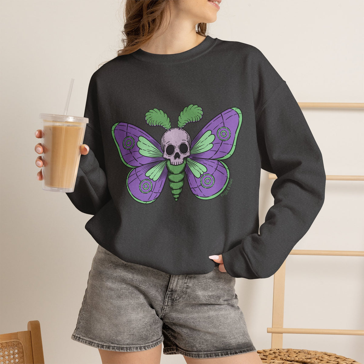 Skull Moth - Unisex Sweatshirt