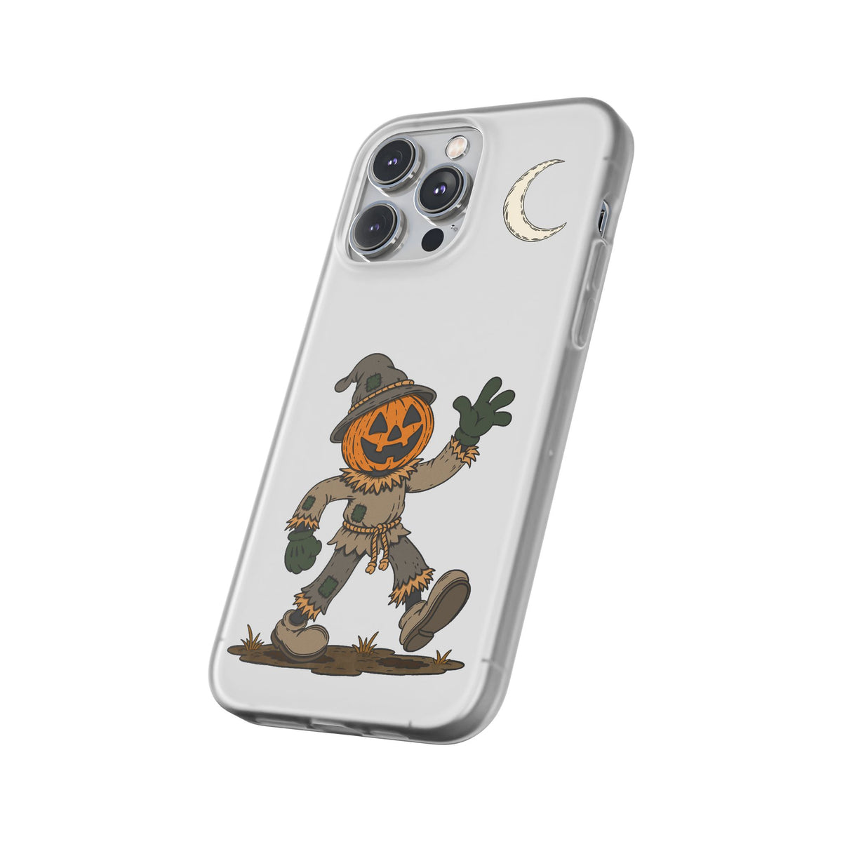 Pumpkin Head Scarecrow Phone Case — Scarecrow Flexi Case