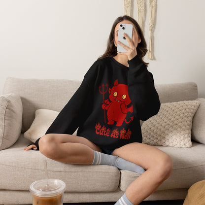 "Cute As Hell" - Unisex Sweatshirt