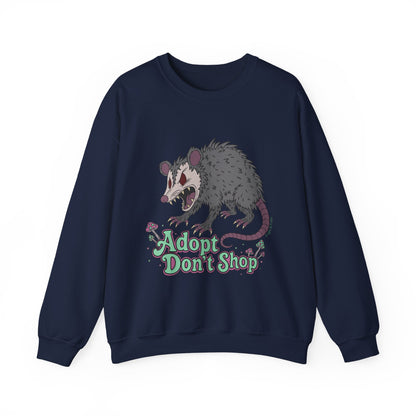 "Adopt Don't Shop" - Unisex Sweatshirt