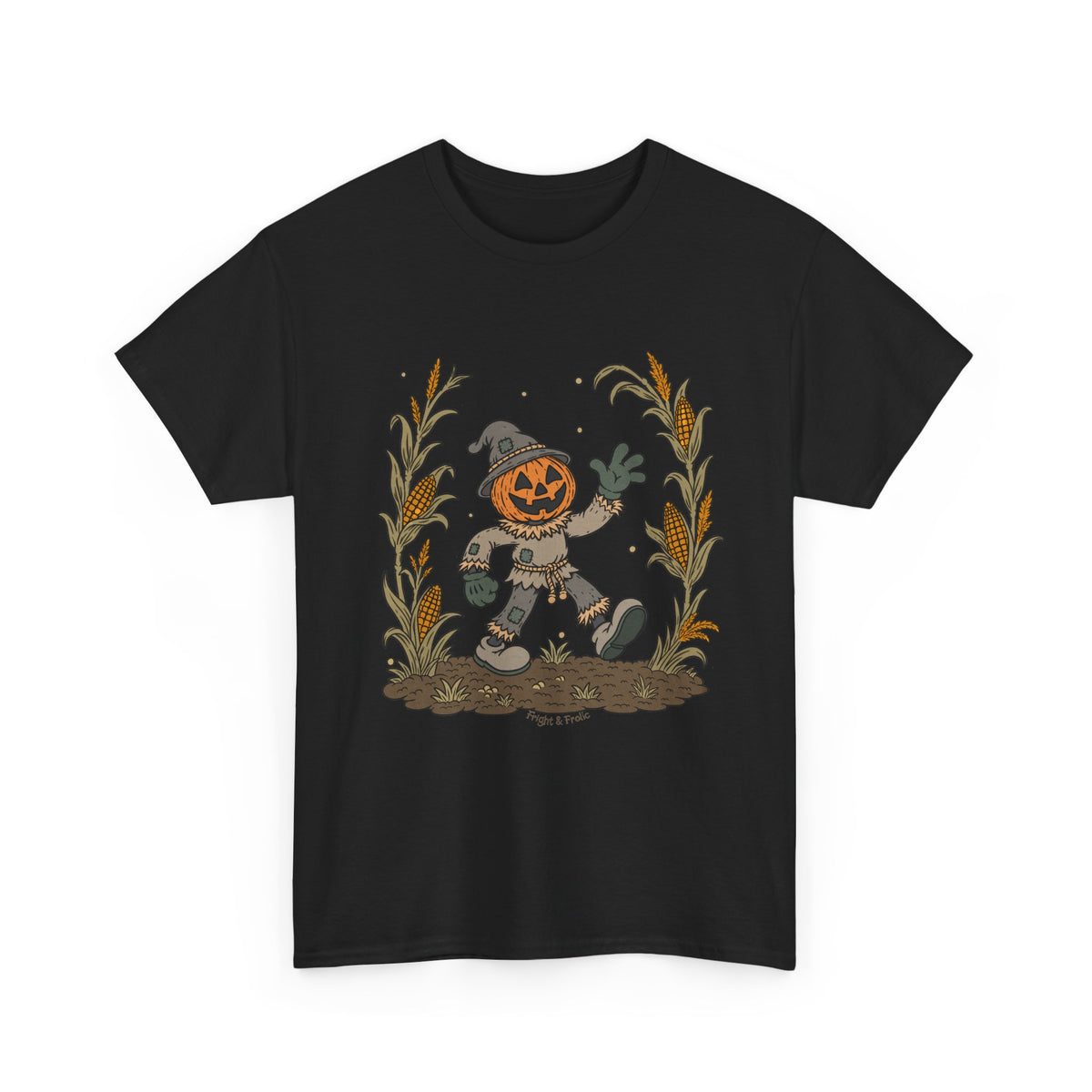 Pumpkin Head Scarecrow - Unisex Tshirt