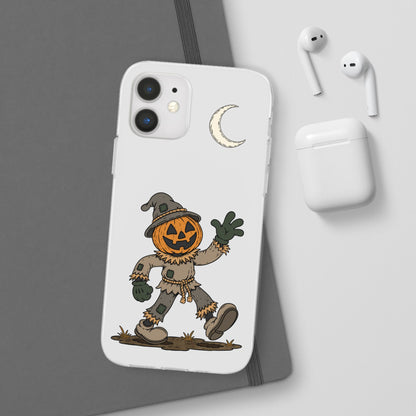 Pumpkin Head Scarecrow Phone Case — Scarecrow Flexi Case