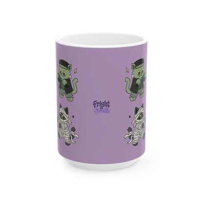 Movie Monster Cats - Ceramic Mug