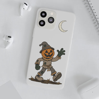 Pumpkin Head Scarecrow Phone Case — Scarecrow Flexi Case