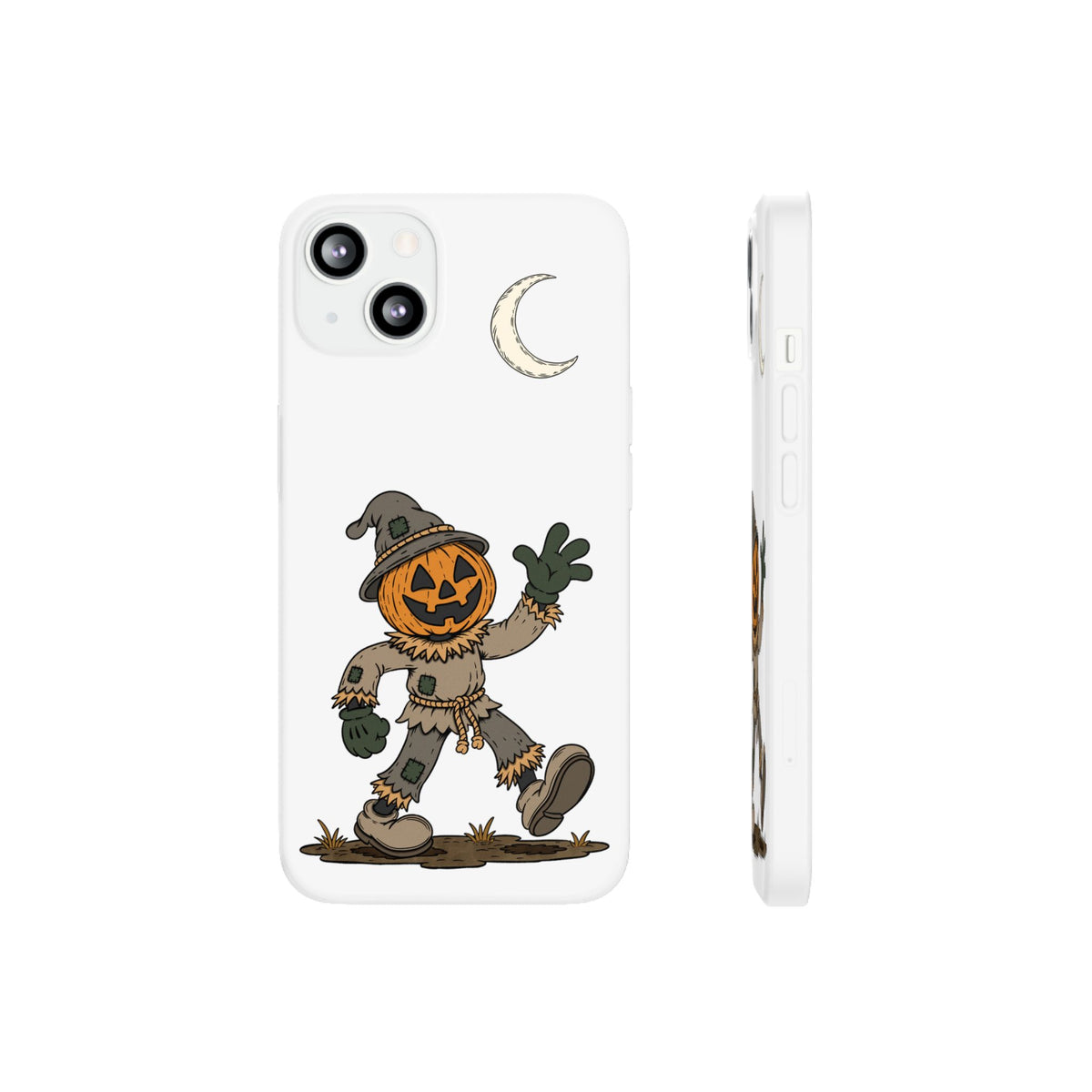 Pumpkin Head Scarecrow Phone Case — Scarecrow Flexi Case