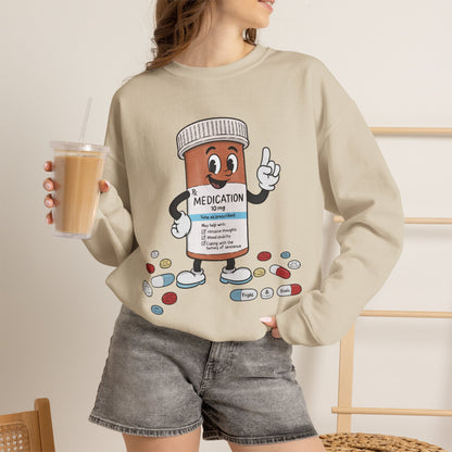 Medication Mascot - Unisex Sweatshirt