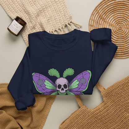 Skull Moth - Unisex Sweatshirt